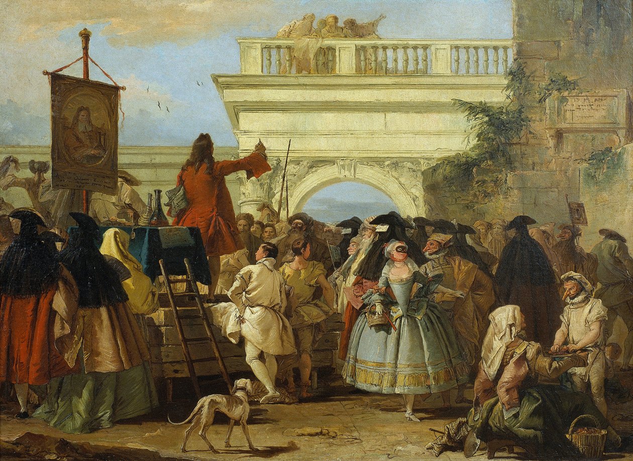 Charlatan av Giovanni Battista Tiepolo