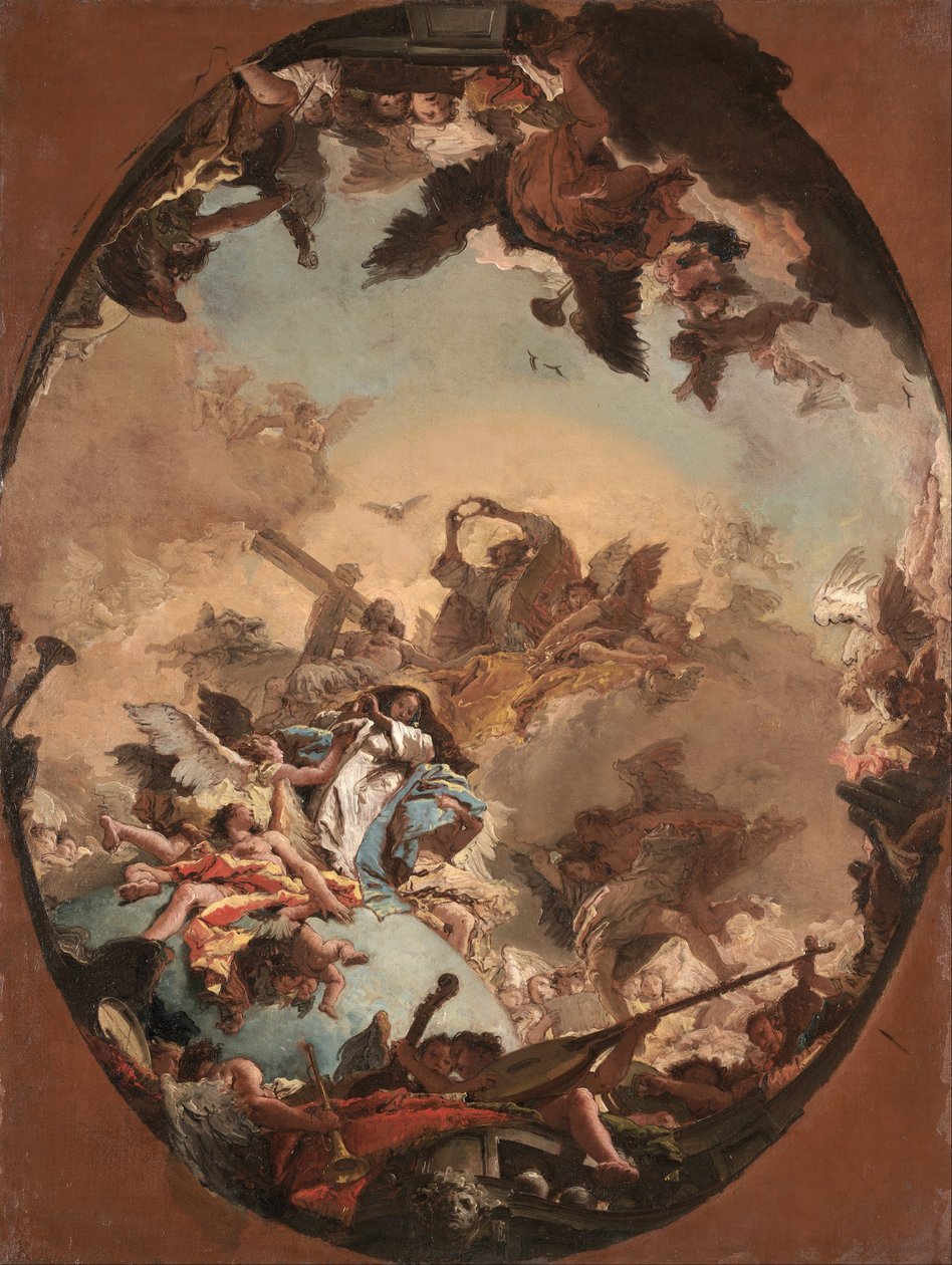 Jomfruens kroning av Giovanni Battista Tiepolo