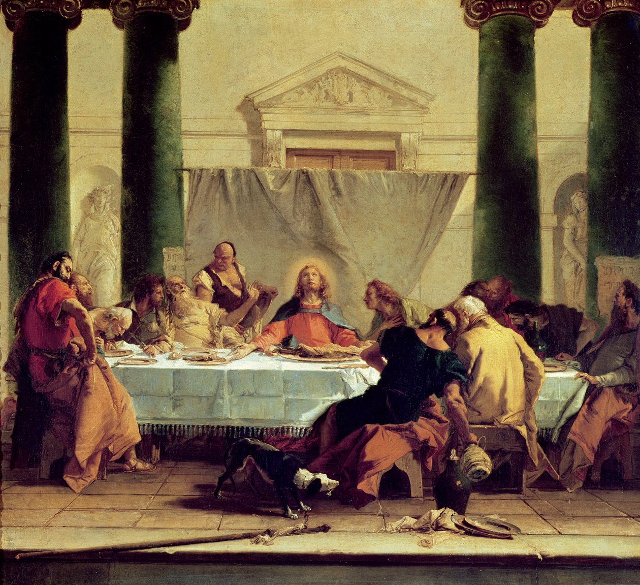 Nattverden, 1745-50 av Giovanni Battista Tiepolo