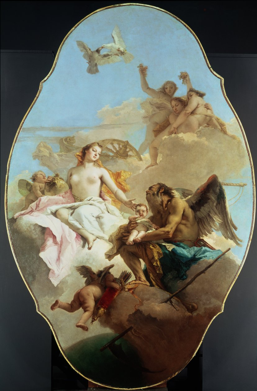 Venus, takmaleri av Giovanni Battista Tiepolo