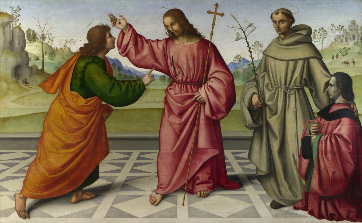 Incredulity of Saint Thomas av Giovanni Battista da Faenza