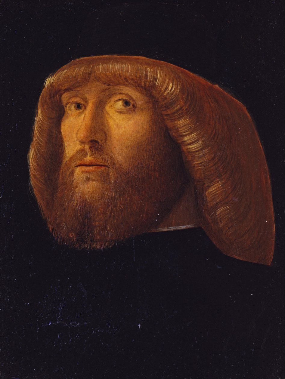 En skjegg mann av Giovanni Bellini