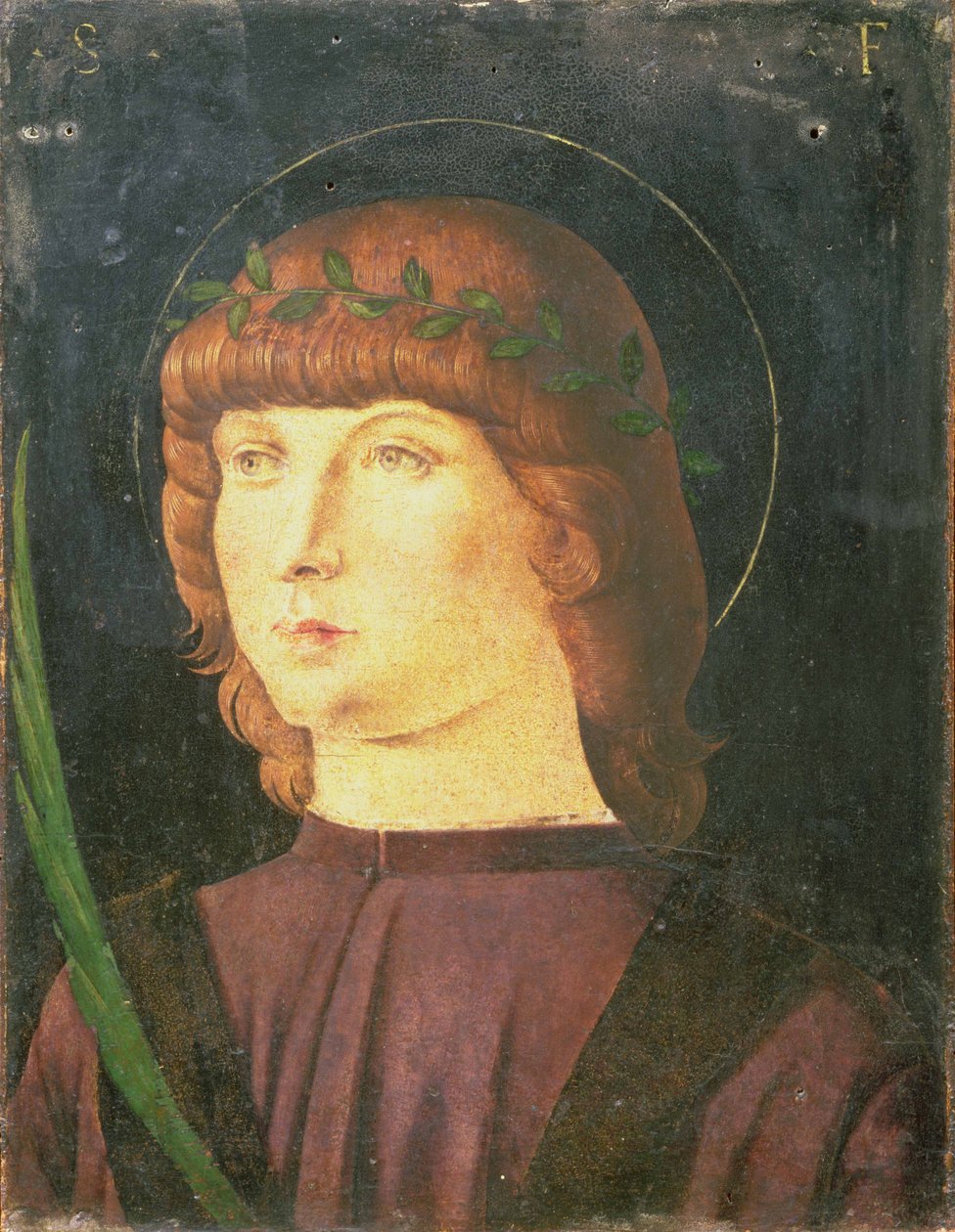 Portrett av St.Lawrence Giustiniani, biskop av Venezia av Giovanni Bellini