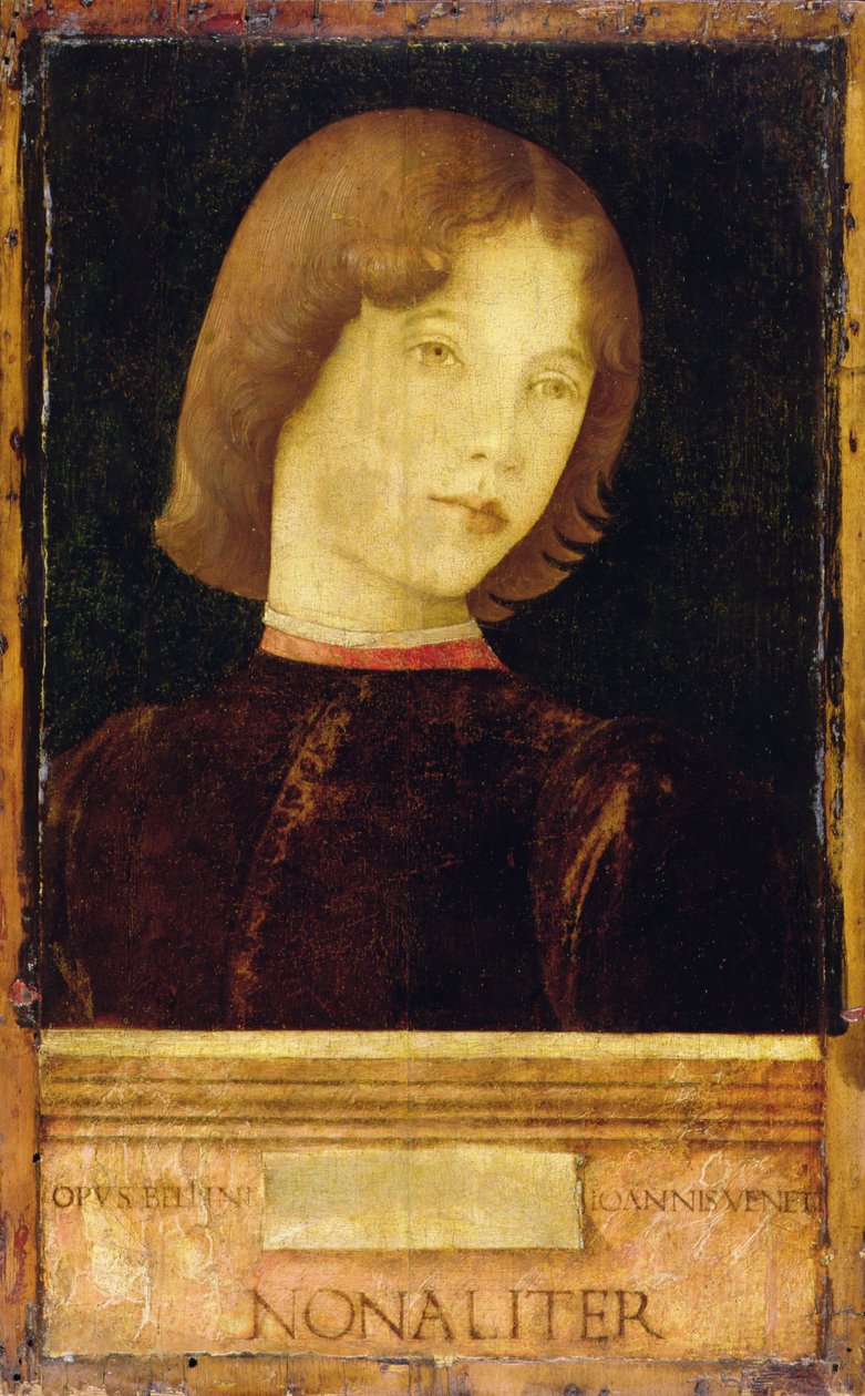 Portrait of a Boy, ca. 1470 (tempera på panel) av Giovanni Bellini