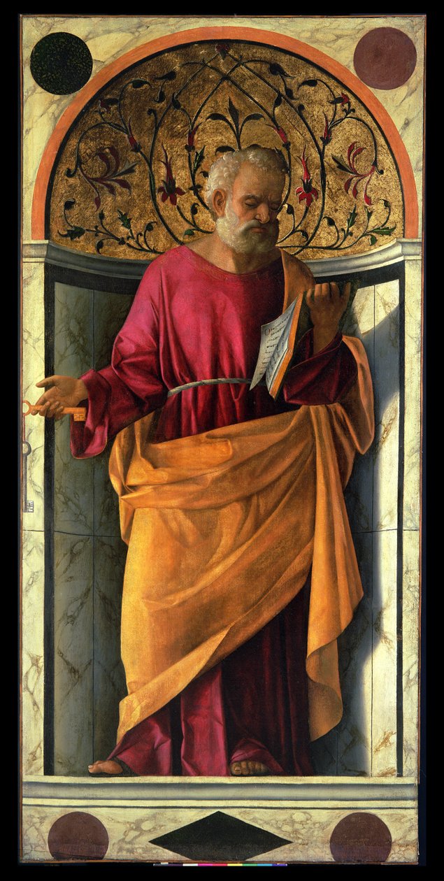 St. Peter (tempera på lerret) av Giovanni Bellini