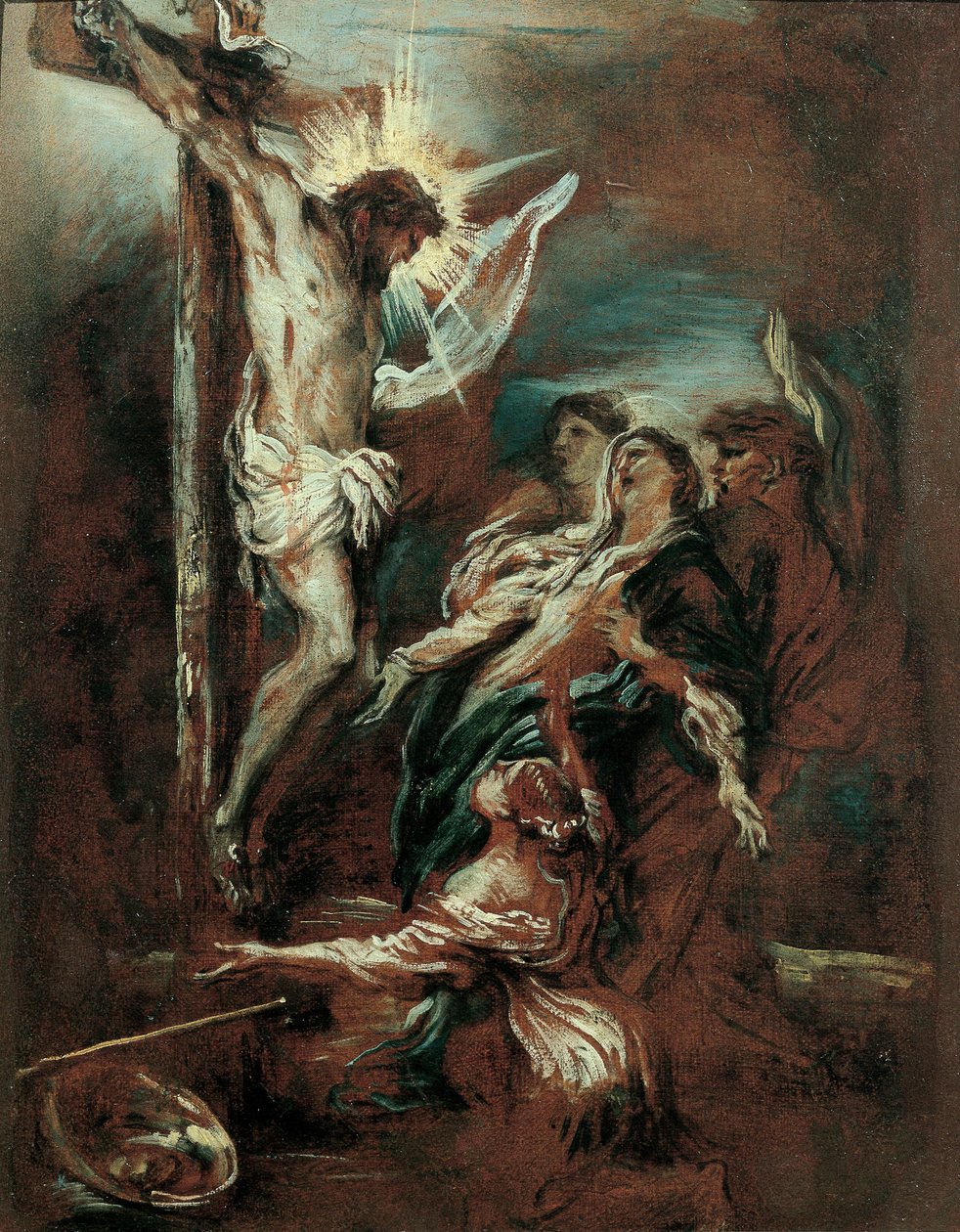Korsfestelse av Giovanni Benedetto Castiglione