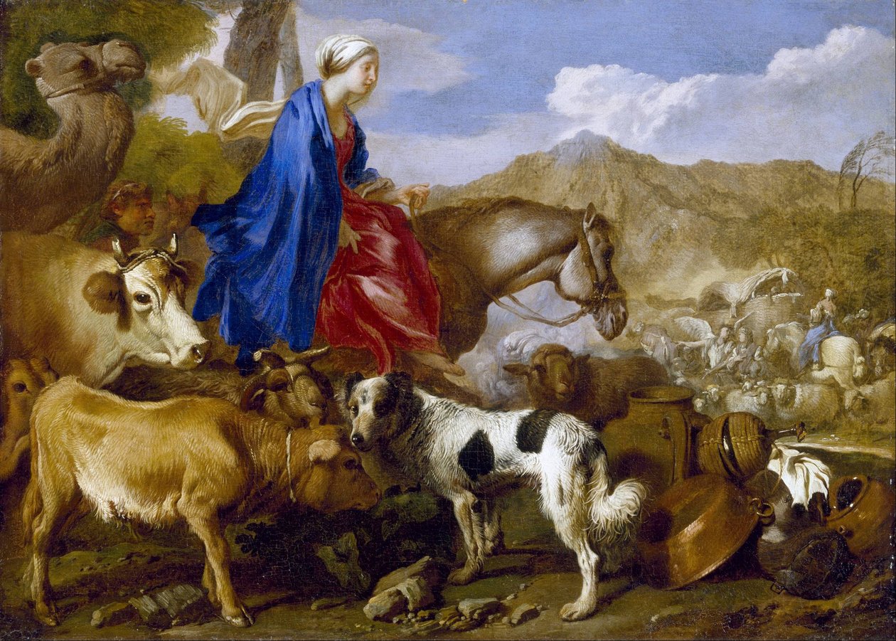 Reisen til Rebecca av Giovanni Benedetto Castiglione