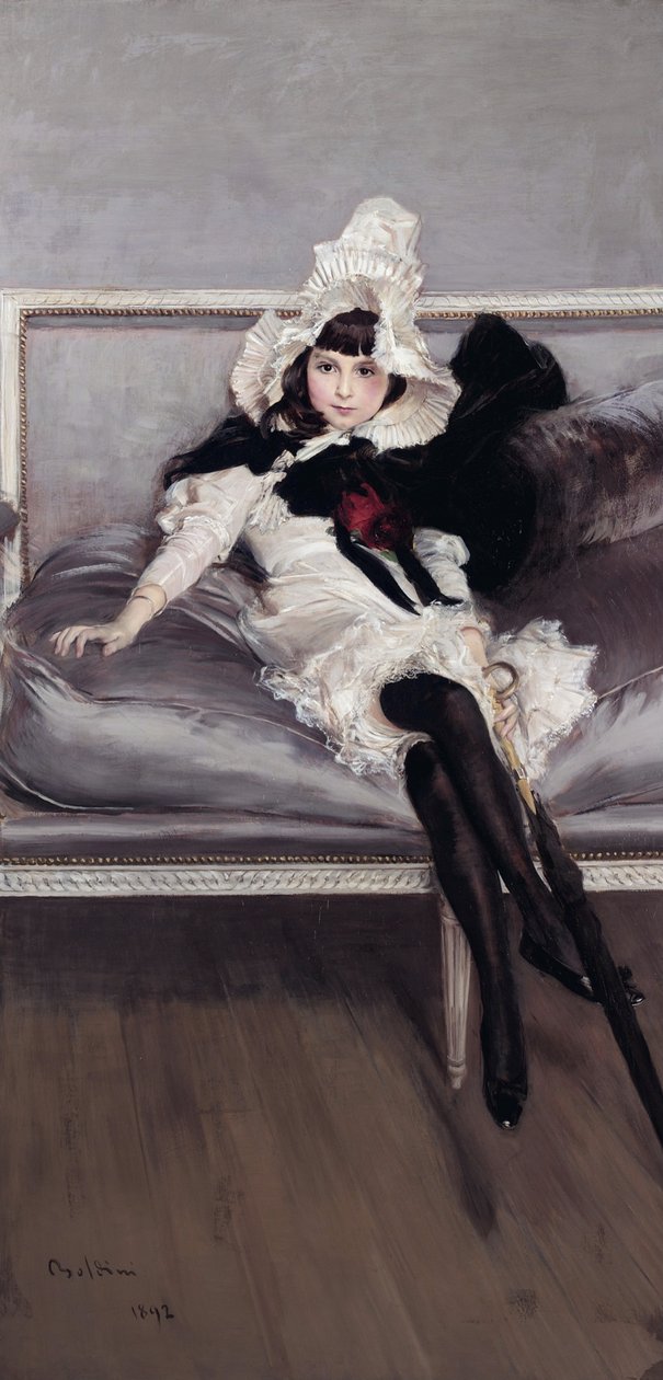 Portrett av Giovinetta Errazurizn av Giovanni Boldini