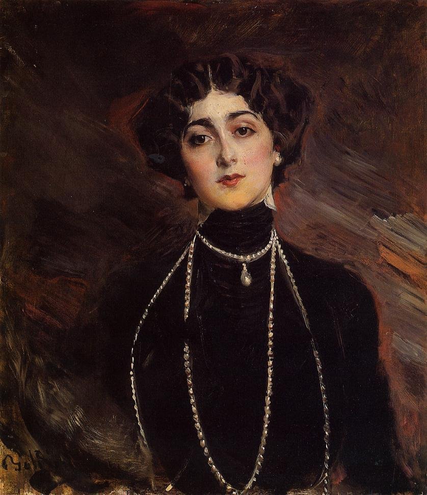 Operasanger Lina Cavalieri, av Giovanni Boldini