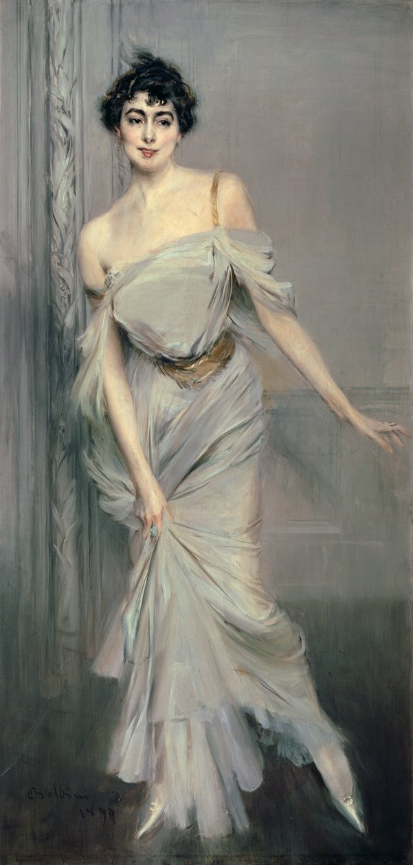 Madame Charles Max, 1896 av Giovanni Boldini
