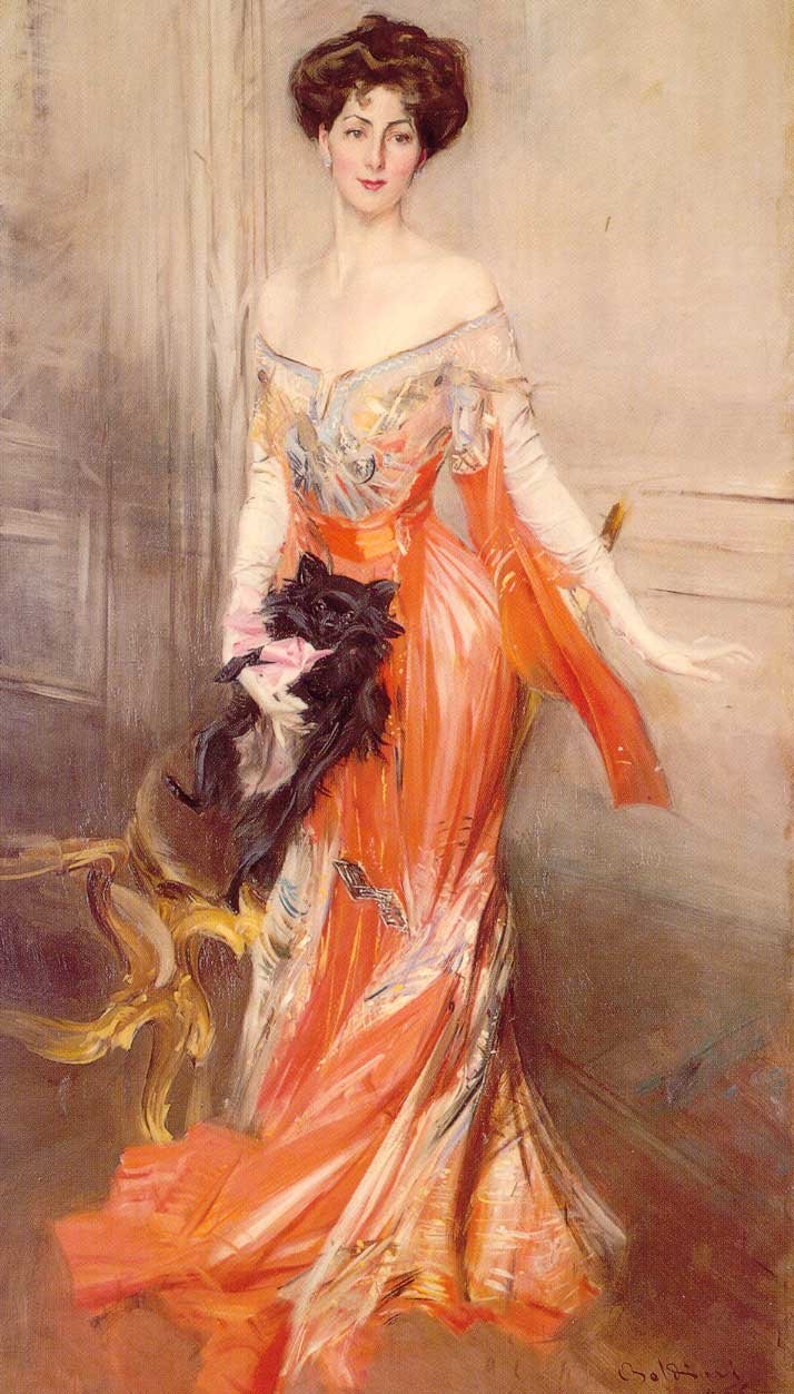 Portrett av Elizabeth Wharton Drexel av Giovanni Boldini
