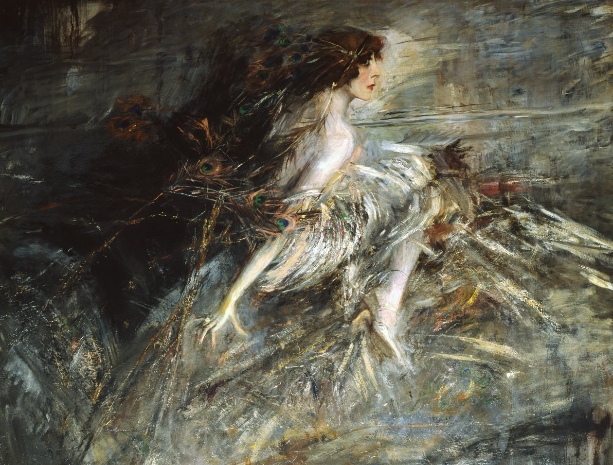Portrett av Marchesa Casati av Giovanni Boldini