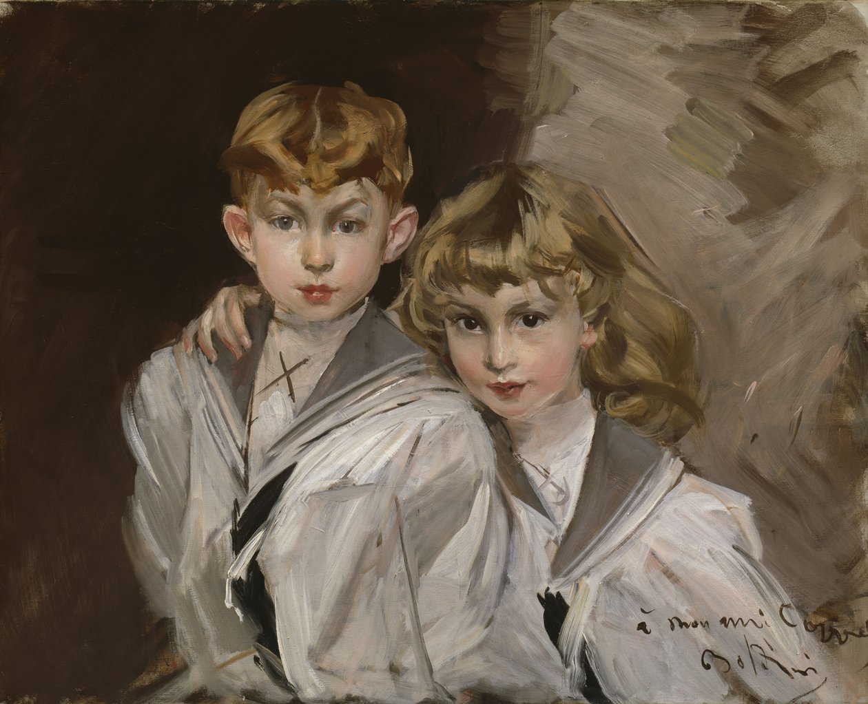 De to barna av Giovanni Boldini