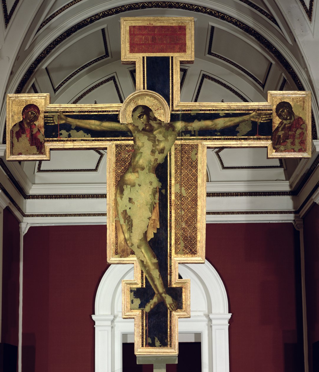 Krusifiks, 1287-88 (tempera på tre) av Giovanni Cimabue