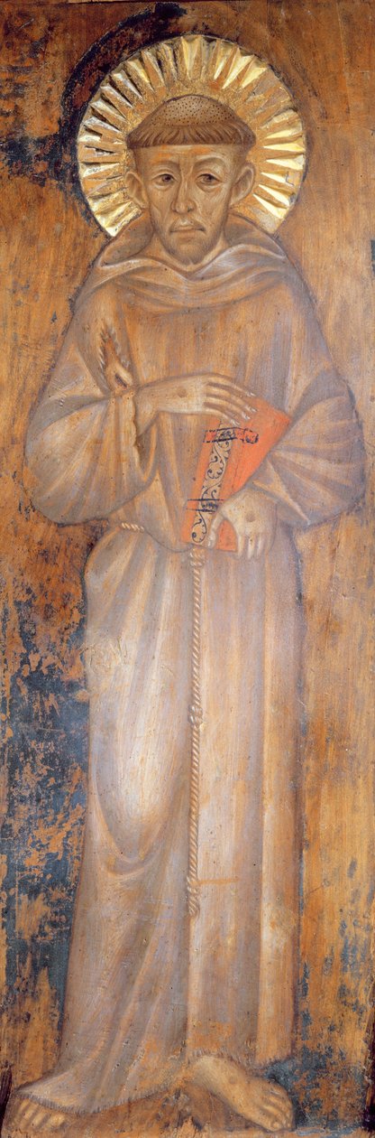 Portrett av St. Frans, ca. 1285 av Giovanni Cimabue