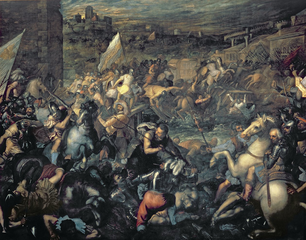 Gattamelata (kriger) og Venezia erobrer Verona av Giovanni Contarini