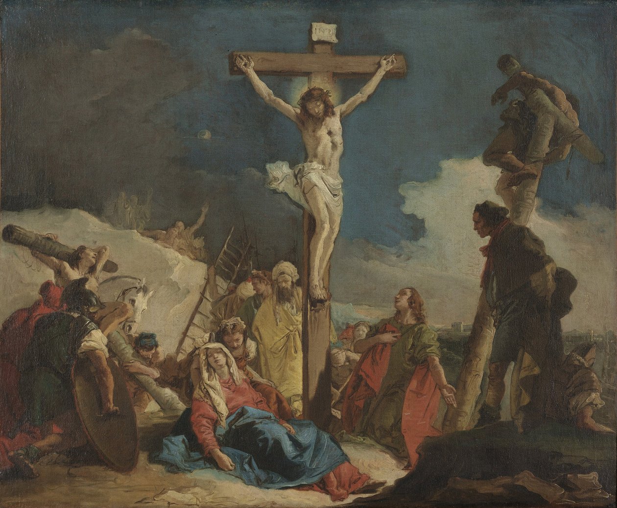 Golgotha av Giovanni Domenico Tiepolo