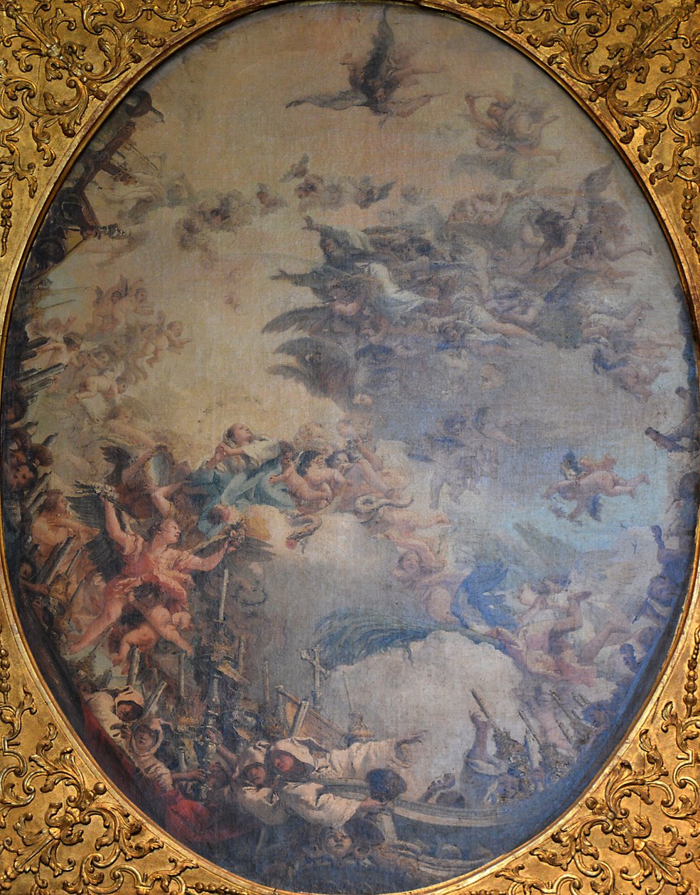 Religionens triumf av Giovanni Domenico Tiepolo