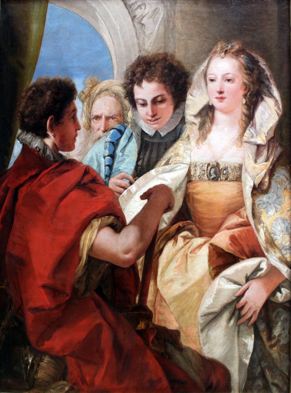 Kontinensen til Scipio av Giovanni Domenico Tiepolo
