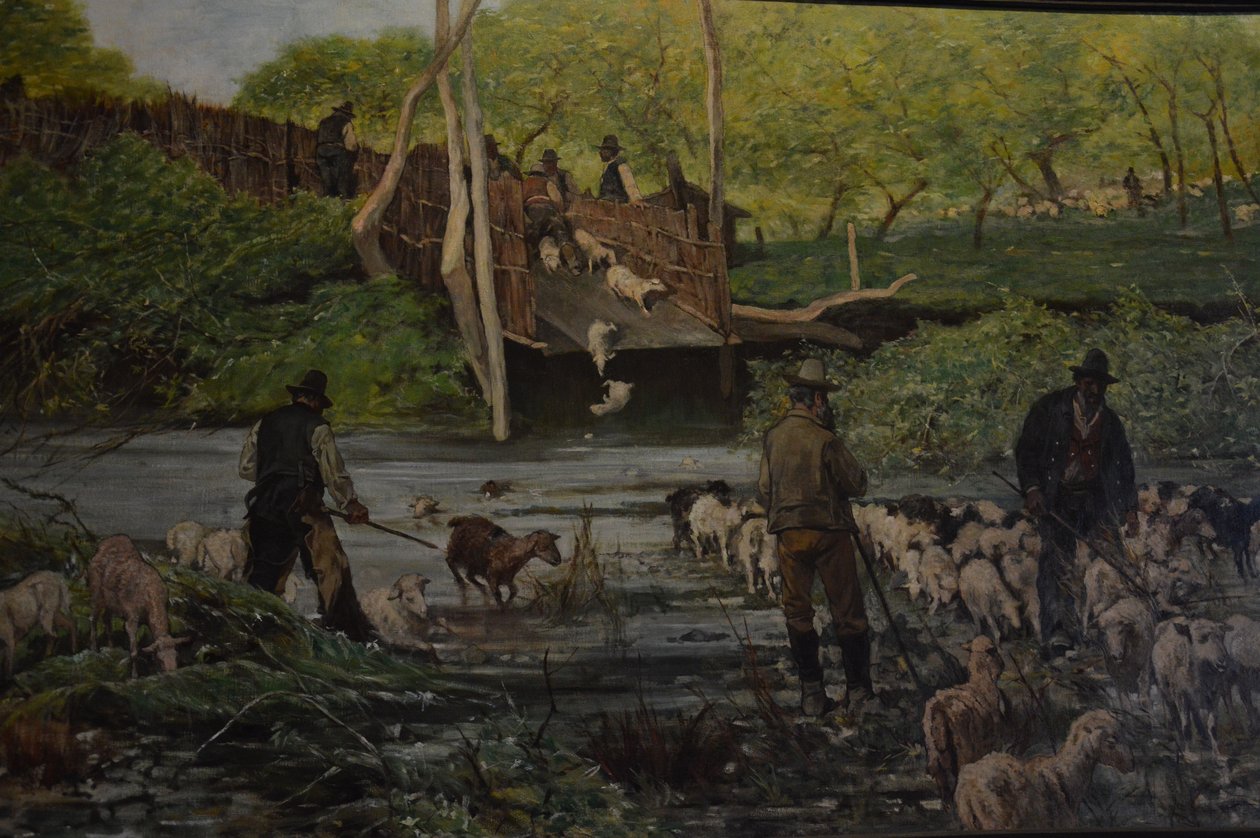 Sauens hopp av Giovanni Fattori