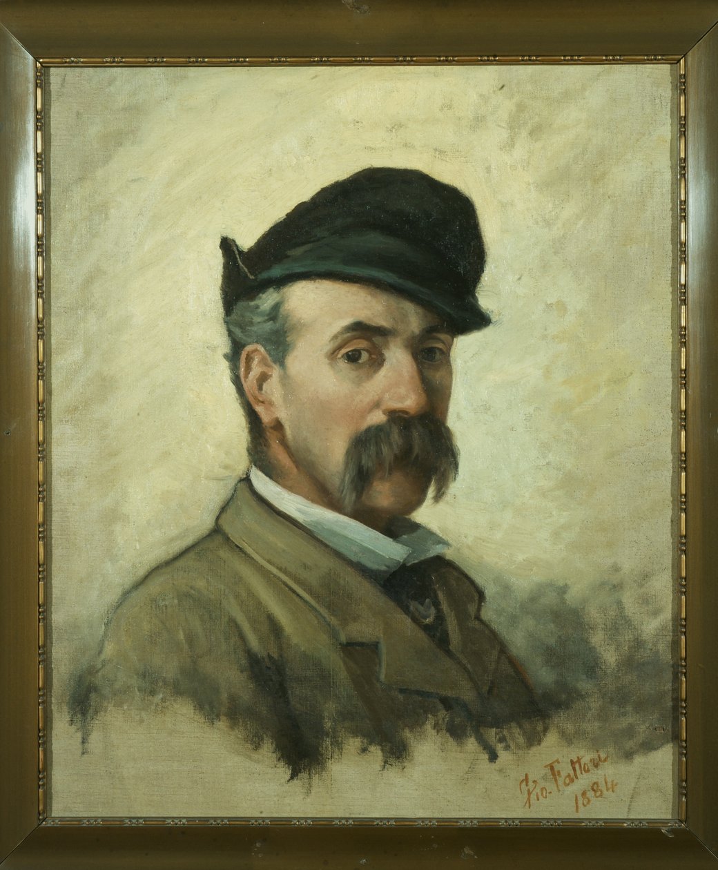 Selvportrett, 1884 av Giovanni Fattori