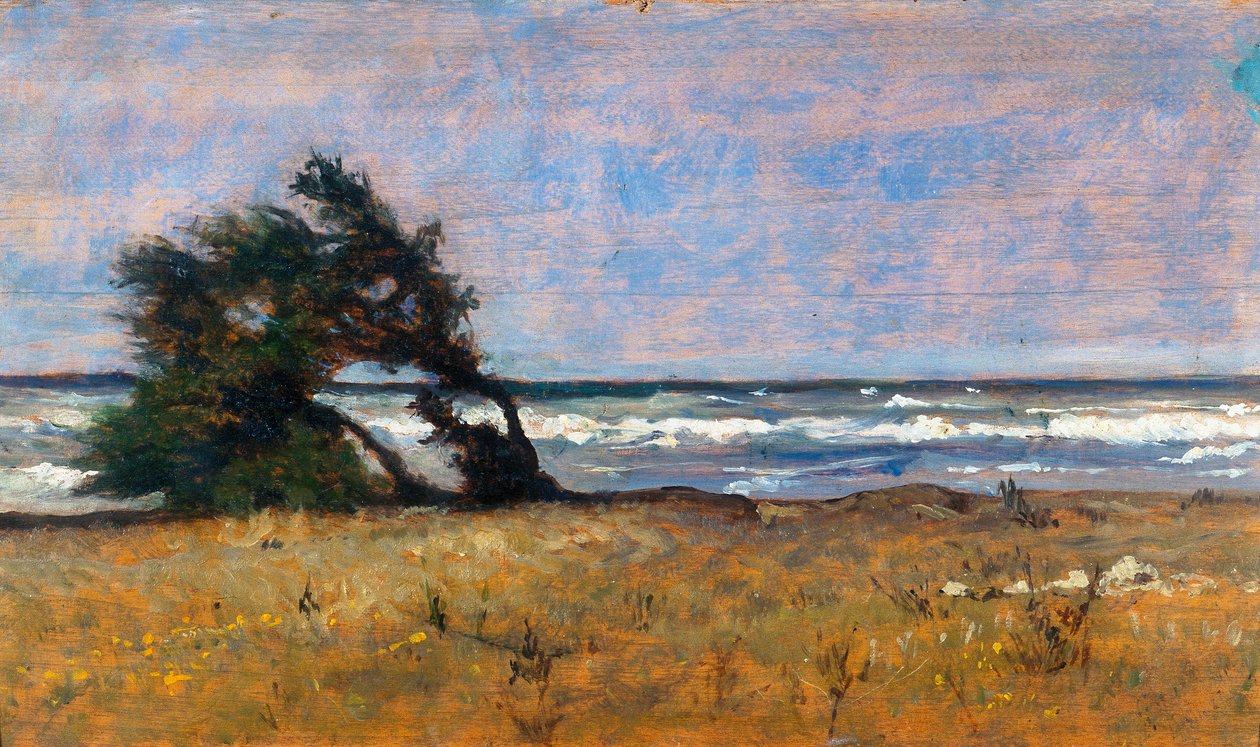 Storm av Giovanni Fattori