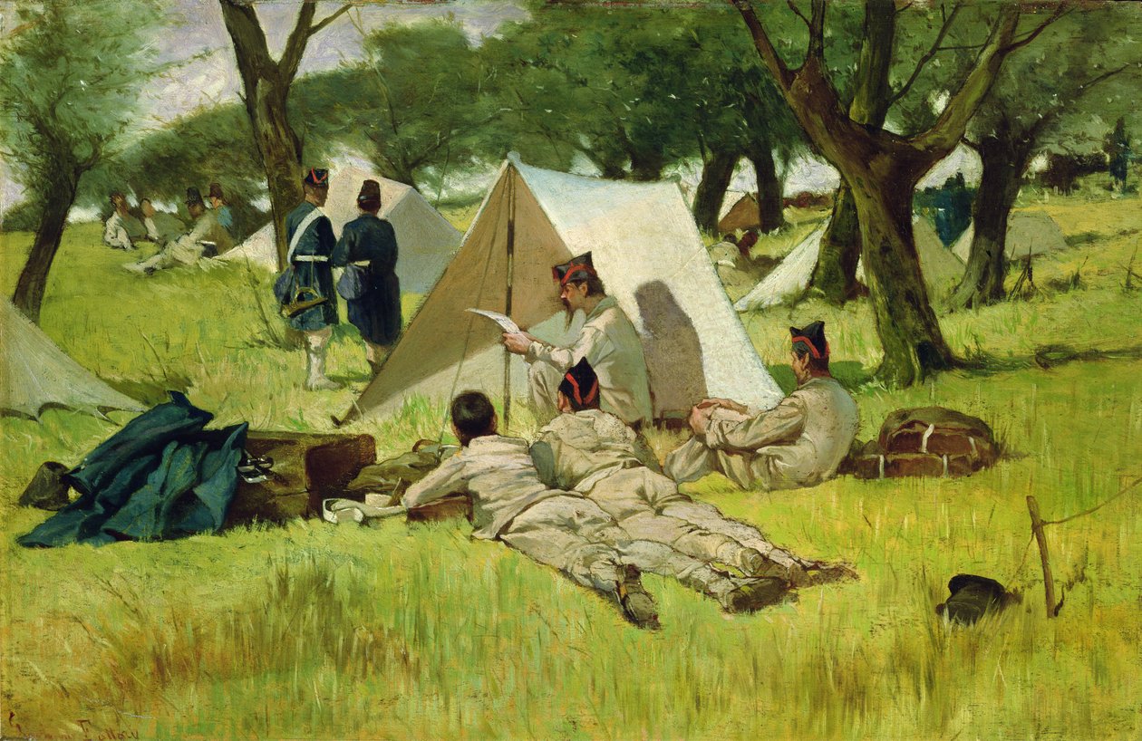 Leiren av Giovanni Fattori