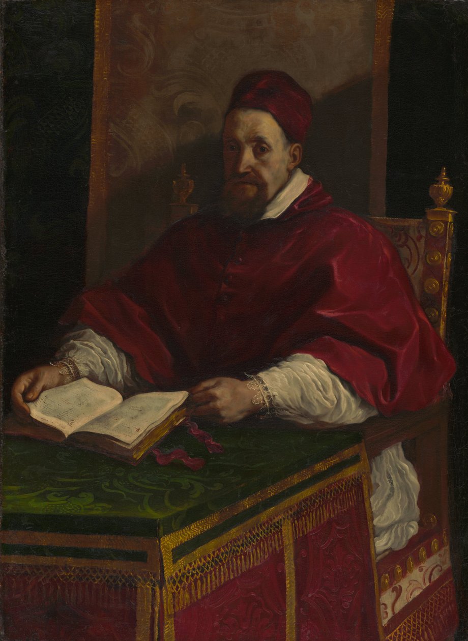Pave Gregor XV (ca. 1622-1623) av Giovanni Francesco Barbieri