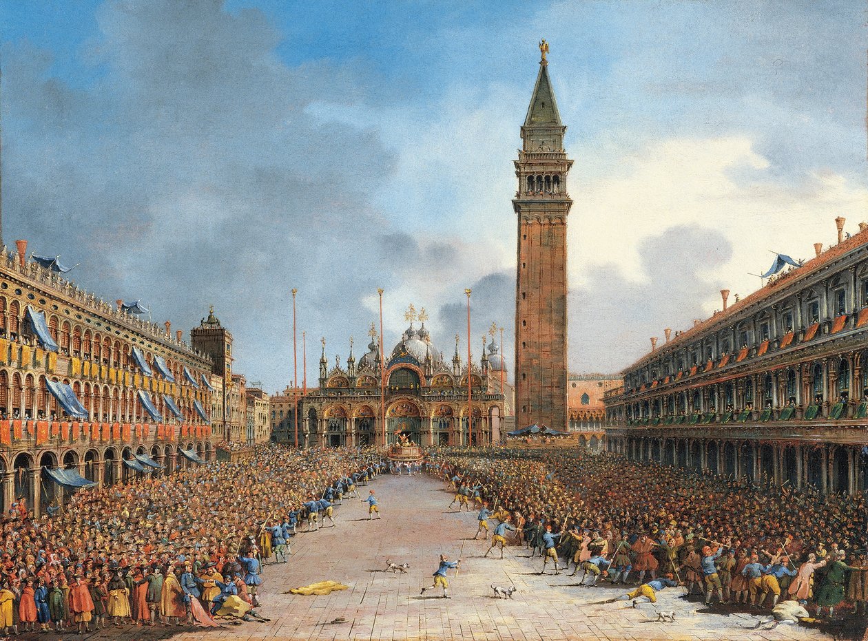 Dogen i Pozzetto på Piazza San Marco av Giovanni Grubacs