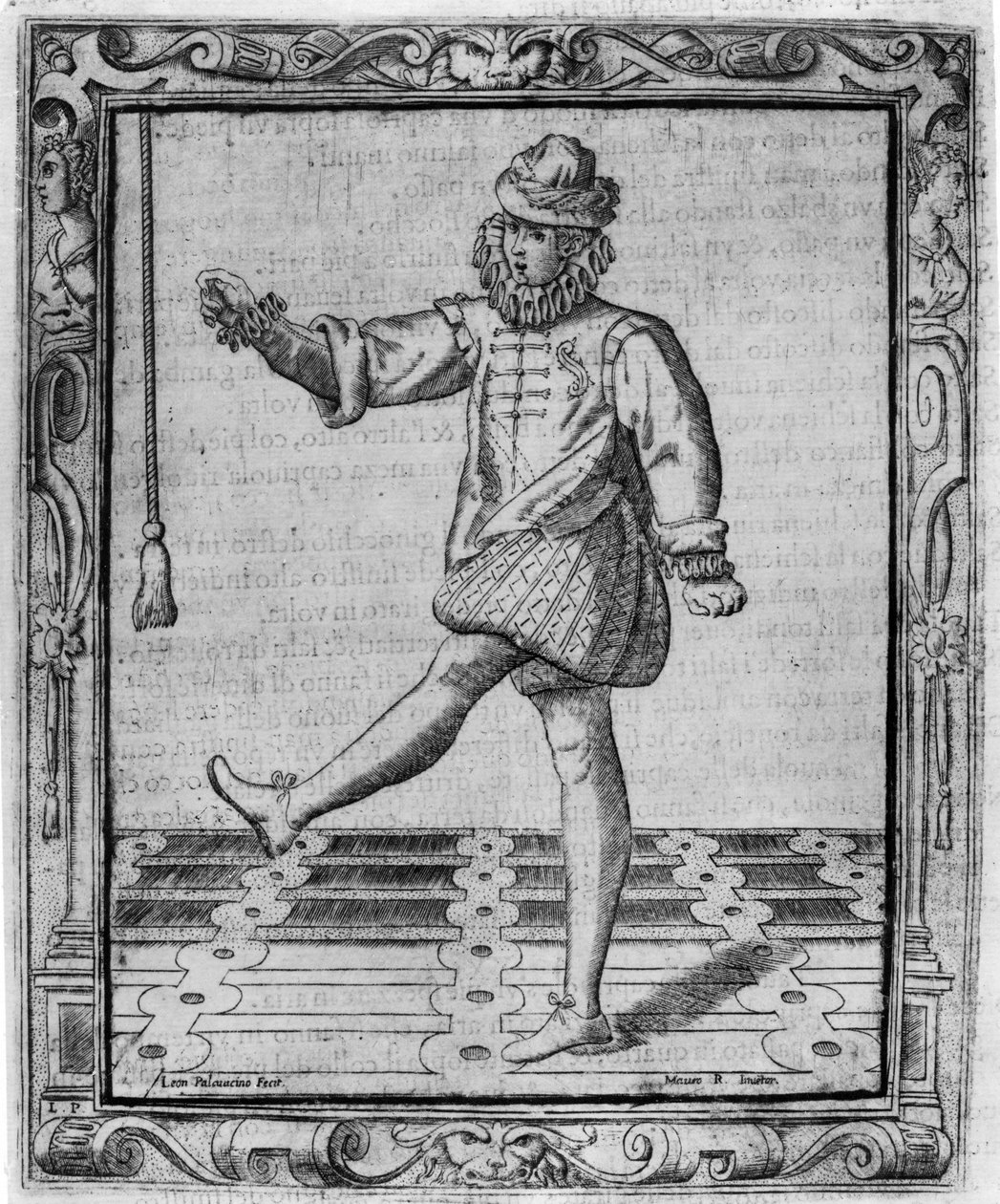 Courtly Dance, illustrasjon fra 