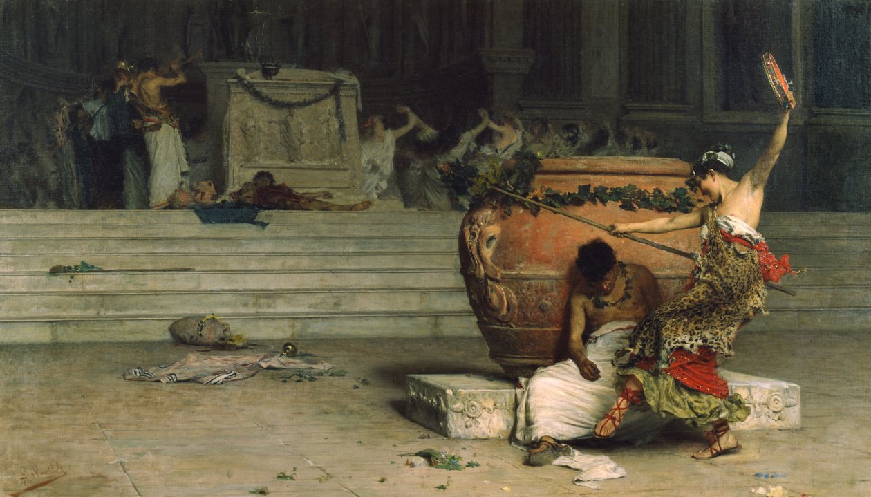 Bacchus-tempelet, 1881 av Giovanni Muzioli