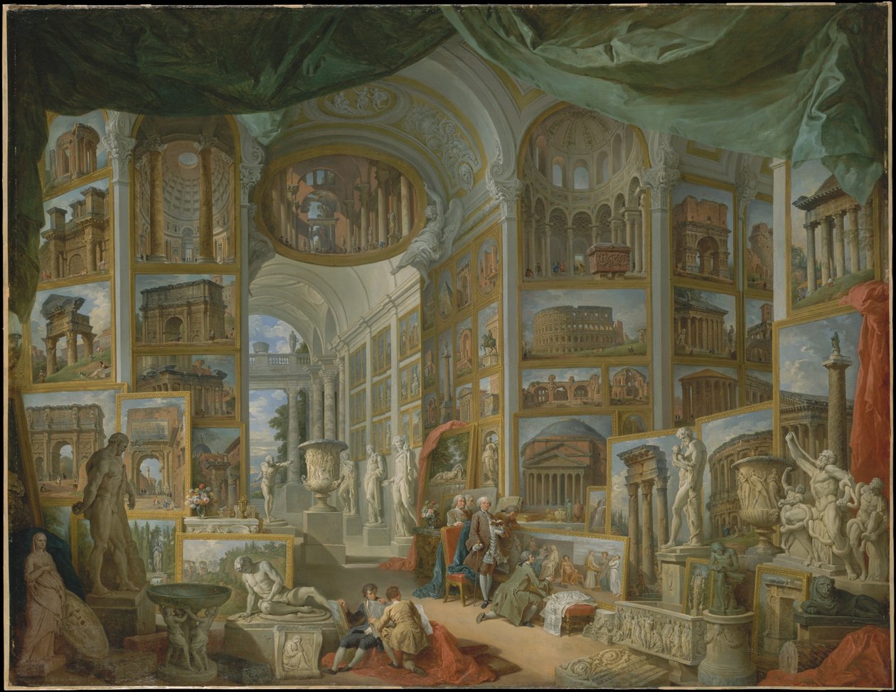 Antikkens Roma av Giovanni Paolo Pannini