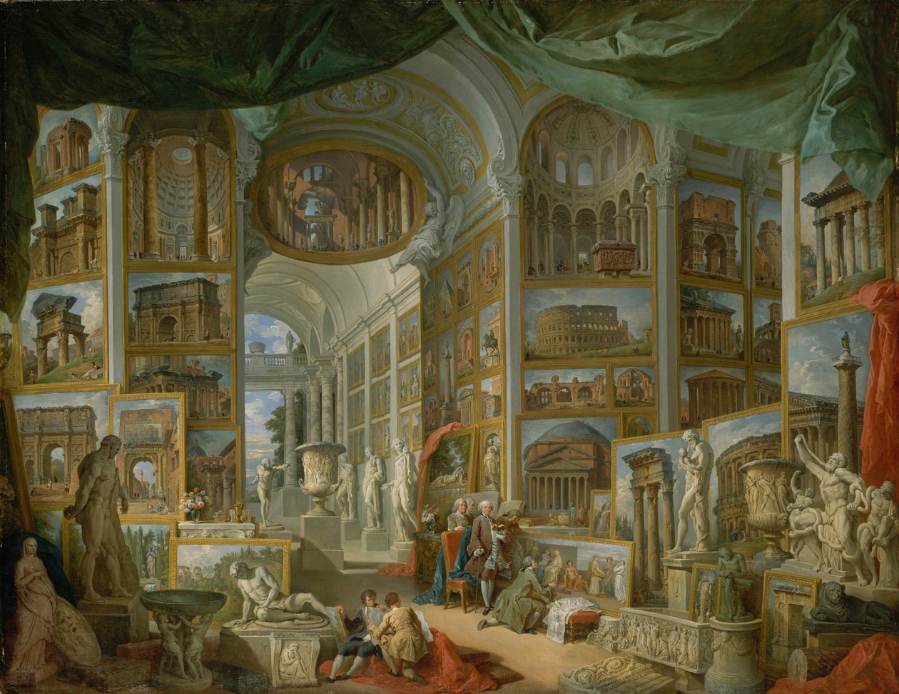 Antikkens Roma av Giovanni Paolo Pannini