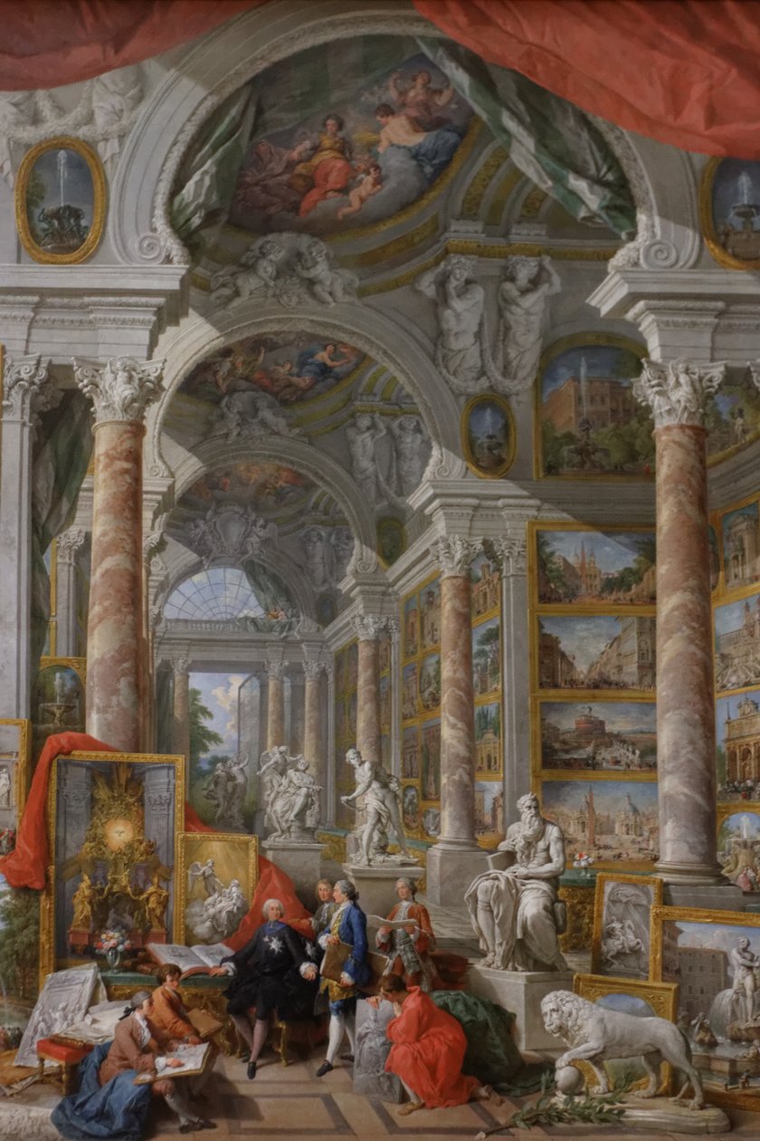 Moderne Roma av Giovanni Paolo Pannini