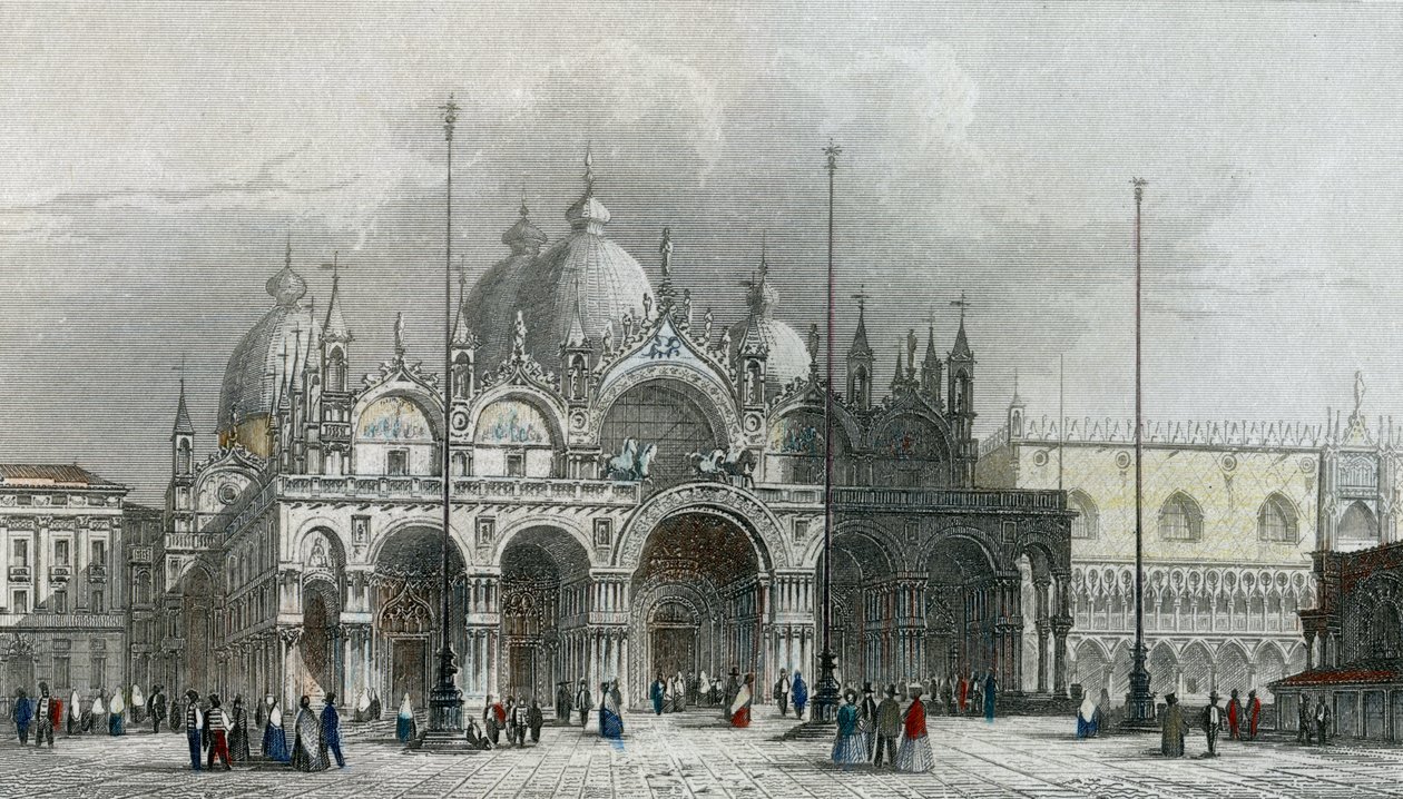 Markuskirken, Venezia av Giovanni Pividor