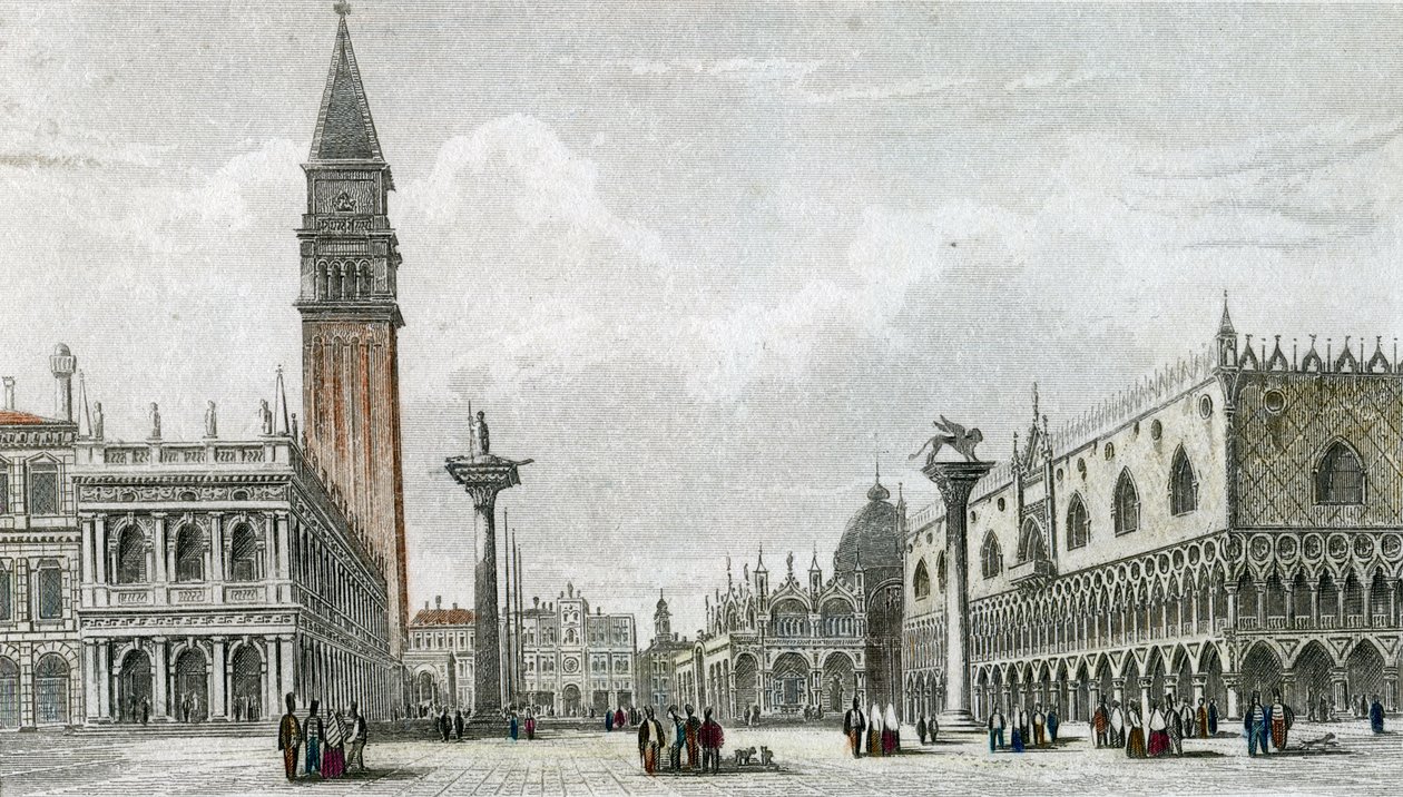 Piazzetta av San Marco av Giovanni Pividor