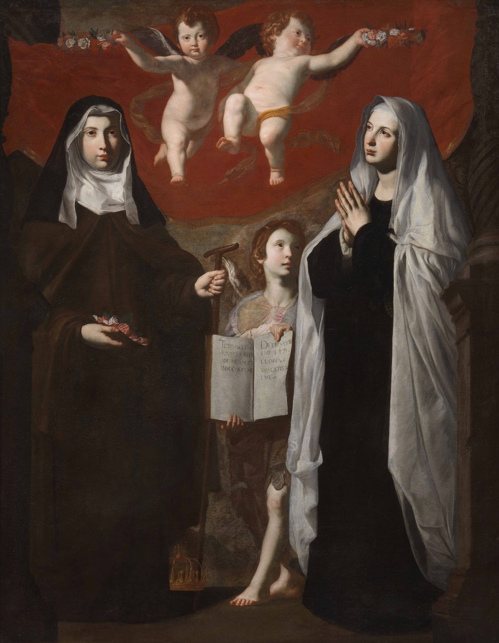 Santa Elisabetta og Santa Francesca Romana av Giovanni Ricca