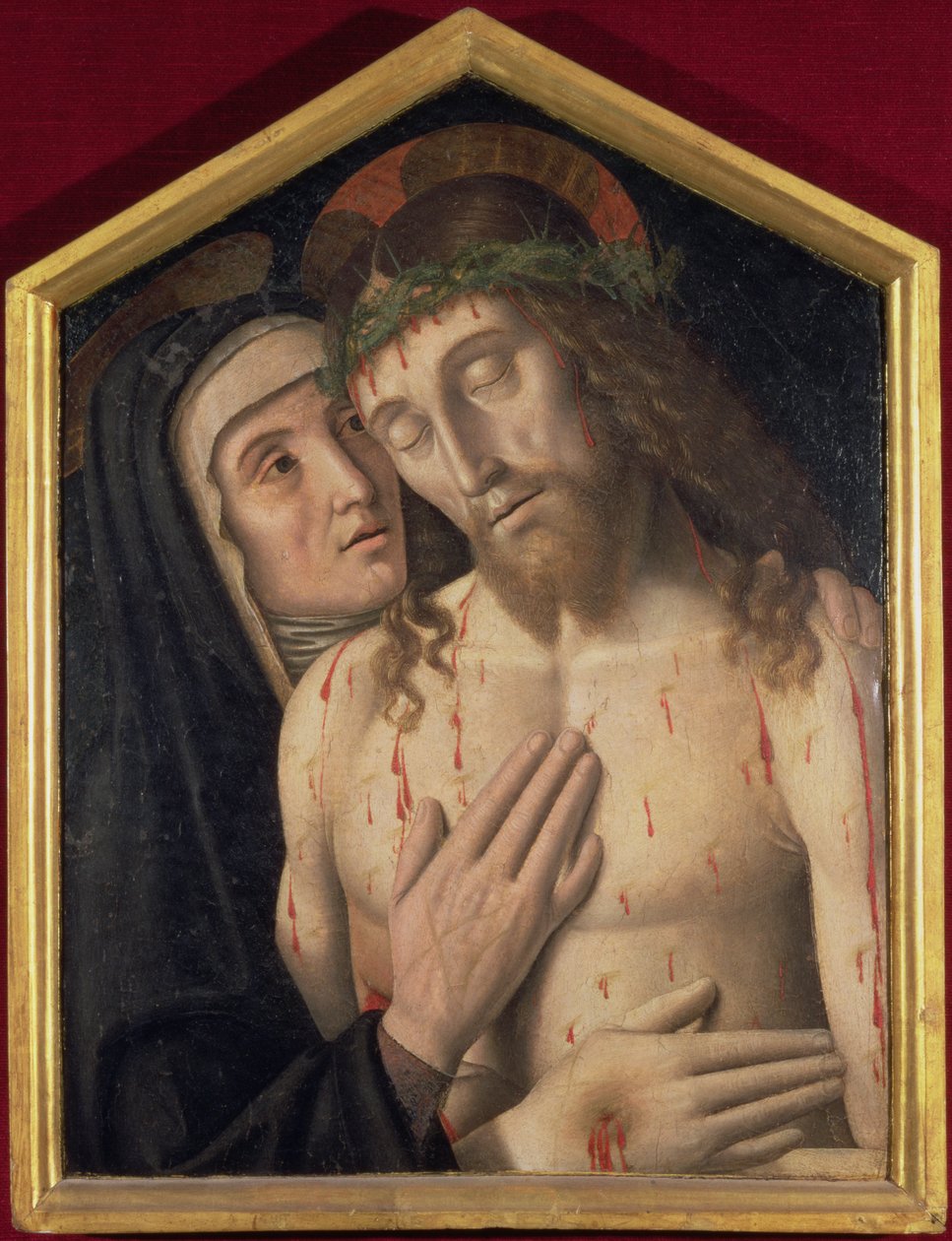 Klagesang over den døde Kristus av Giovanni Santi or Sanzio