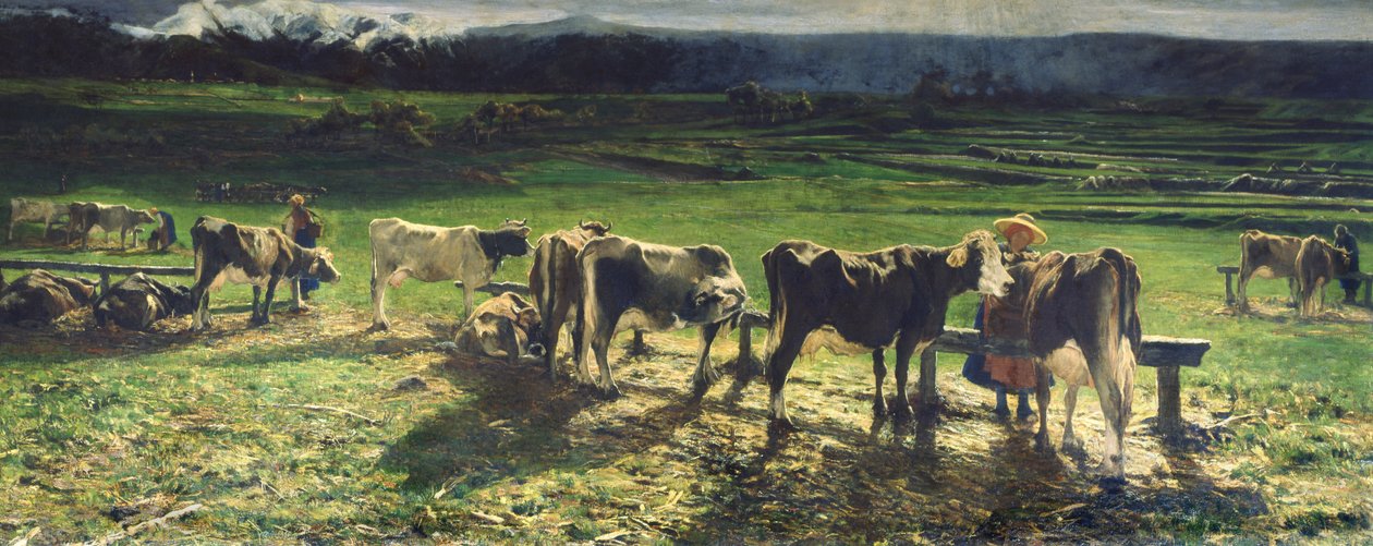 Beiting, 1886 av Giovanni Segantini