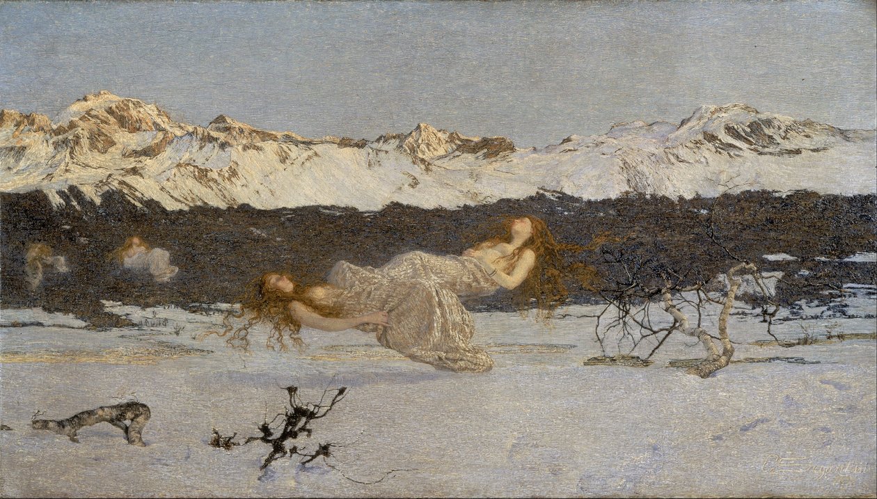 Lystens straff av Giovanni Segantini