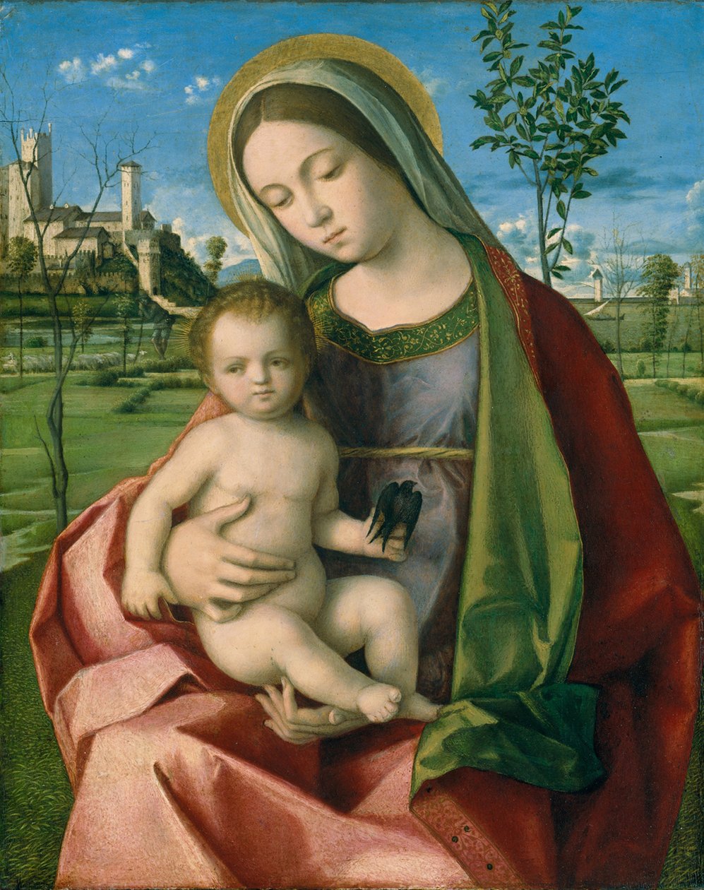 Madonna og barn, ca. 1510 av Giovanni Bellini