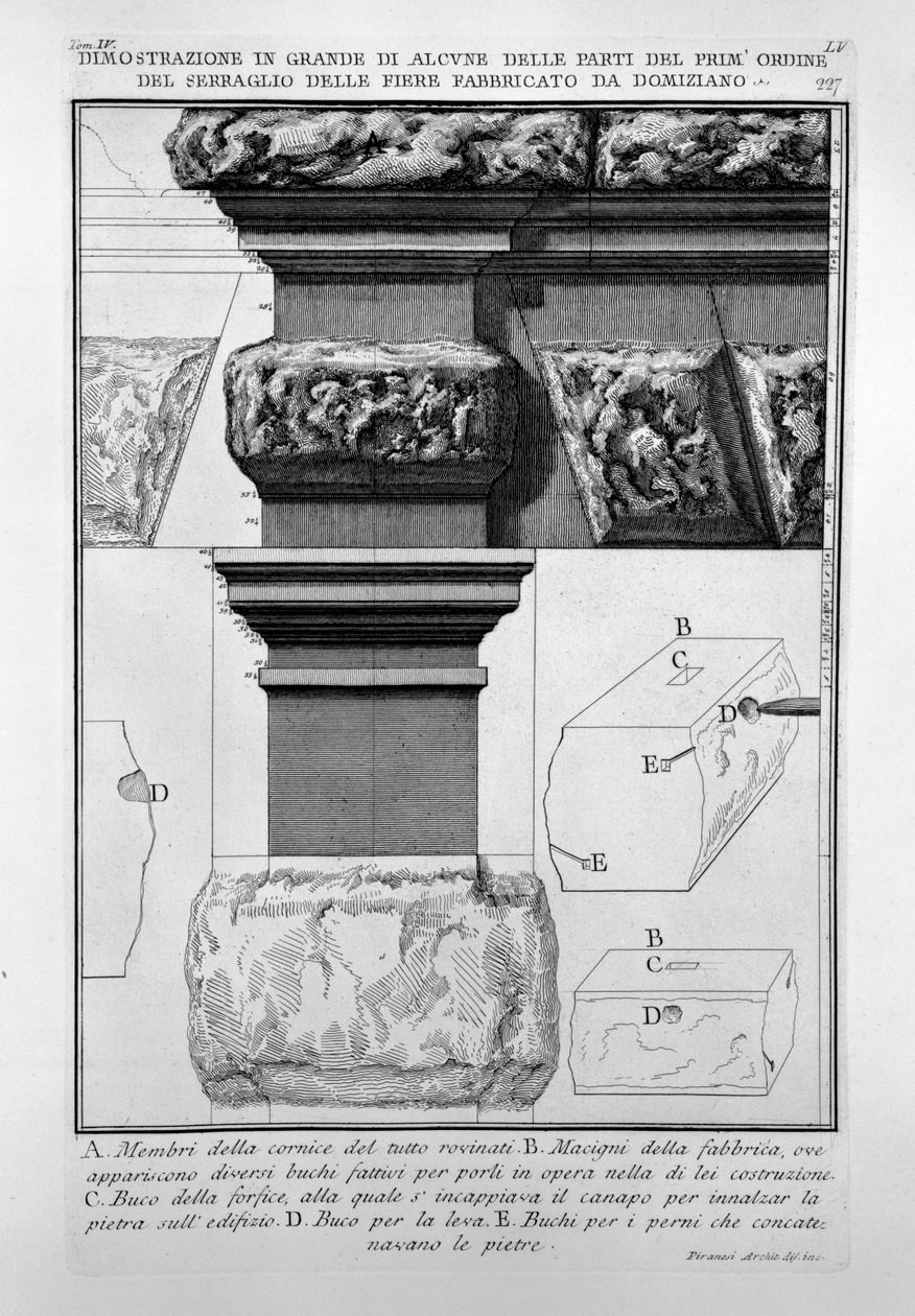 Seraglio of Fairs av Giovanni Battista Piranesi