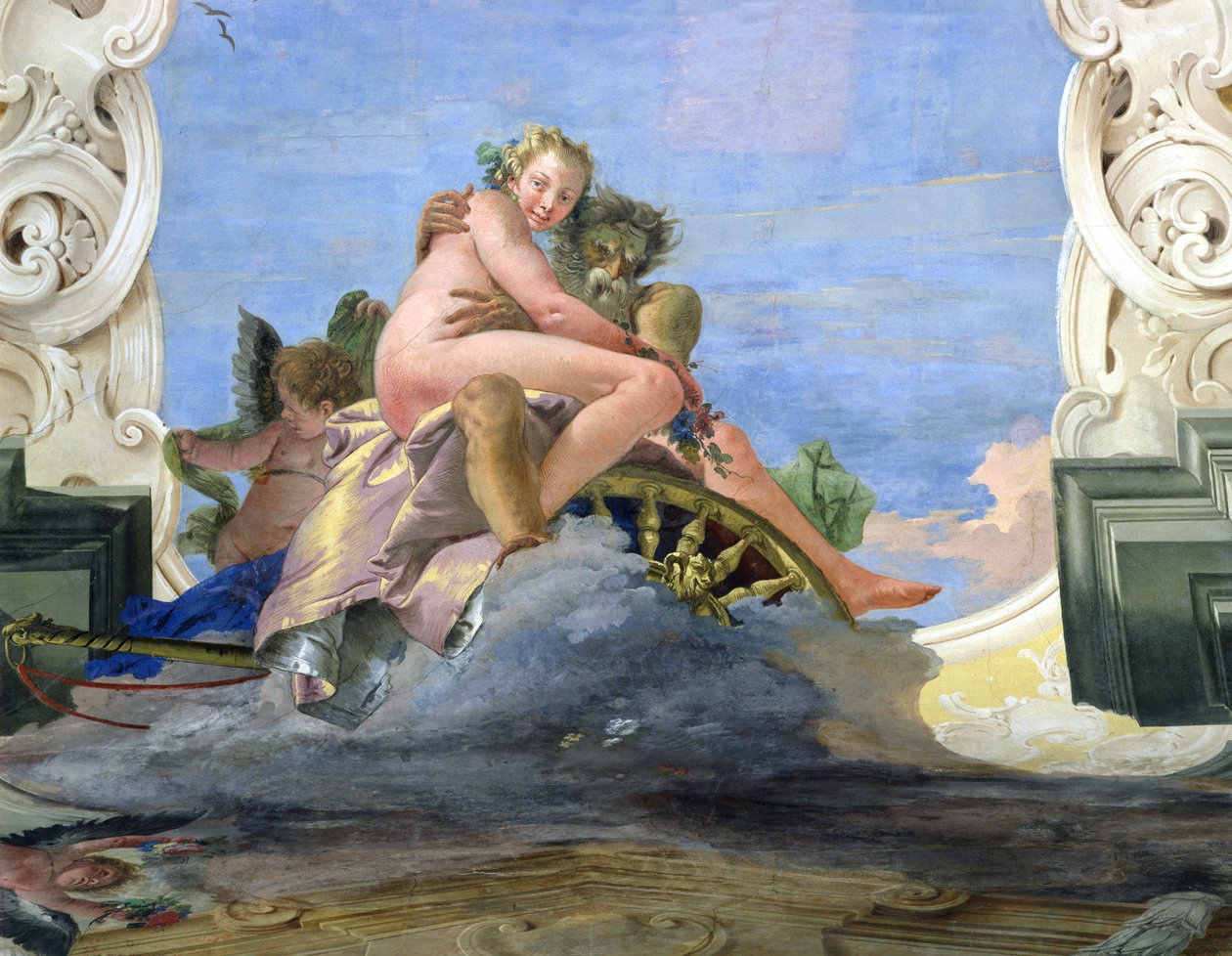 Pluto Raping Proserpin av Giovanni Battista Tiepolo