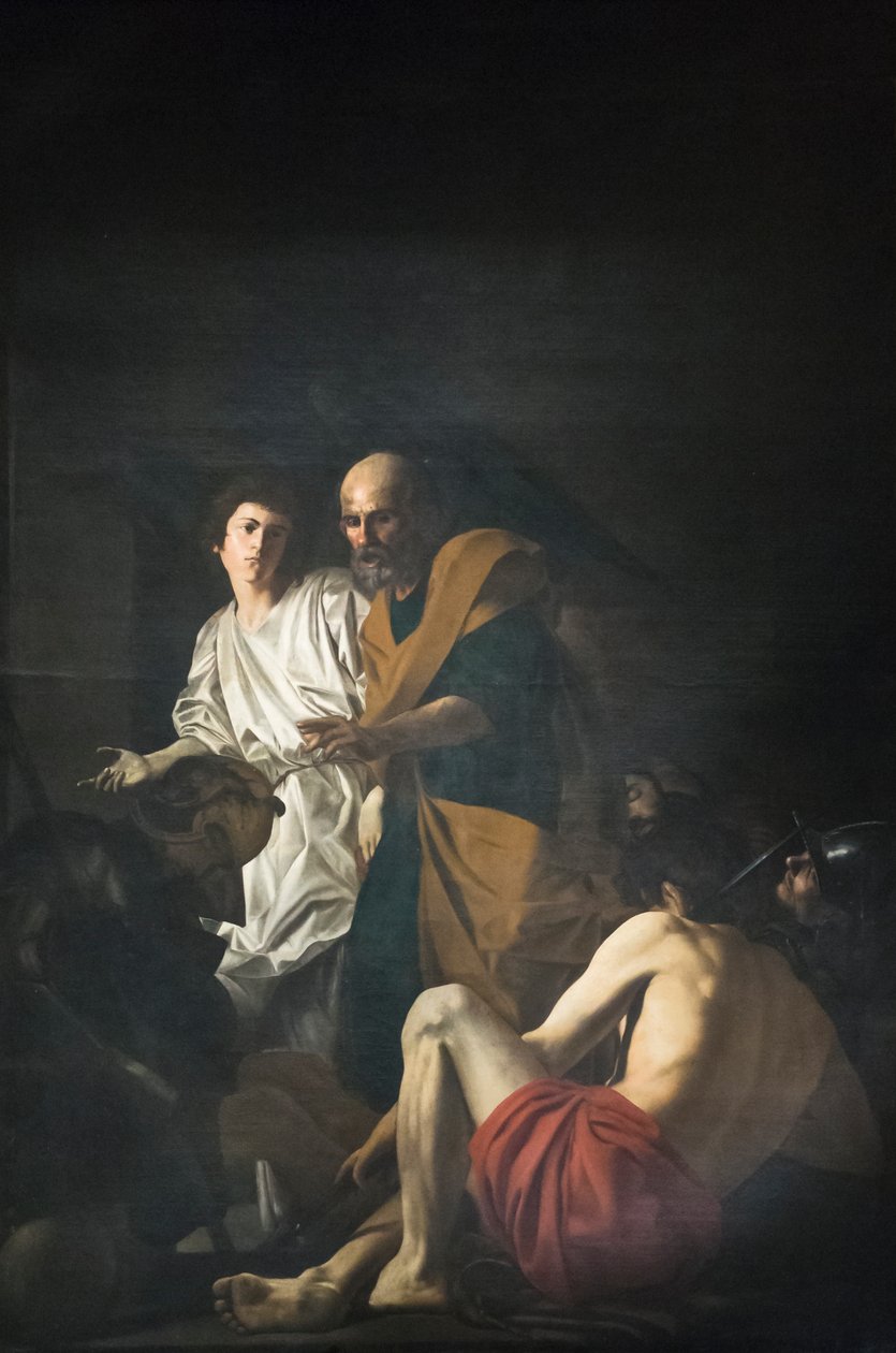Sankt Peter løslatt fra fengselet av Giovanni Battista Caracciolo