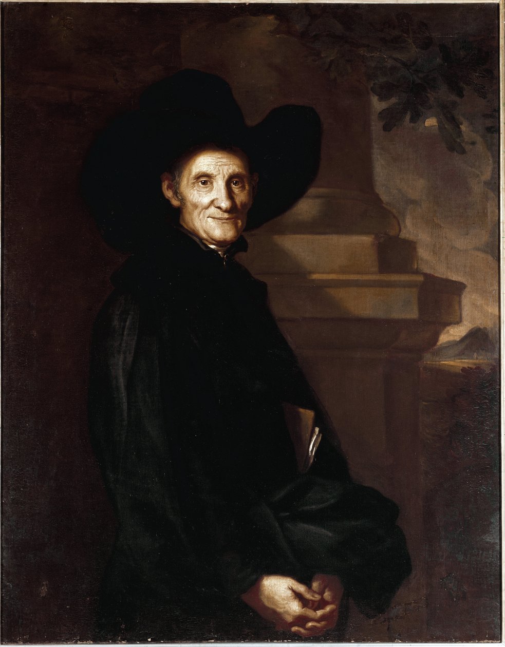 Portrett av Arlotto Mainardi (1396-1484), kalt il Piovano eller Pievano Arlotto - Maleri av Giovanni  Mannozzi