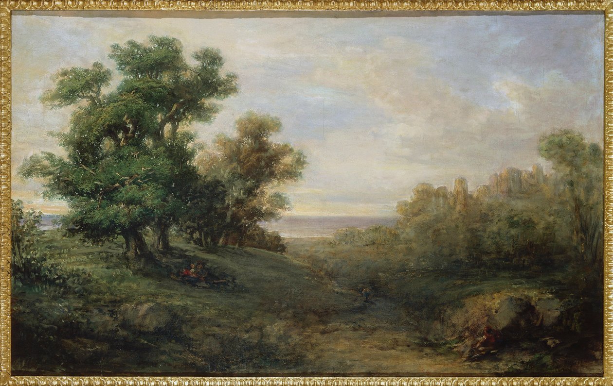 Italia, landskap av Giovanni Carnovali