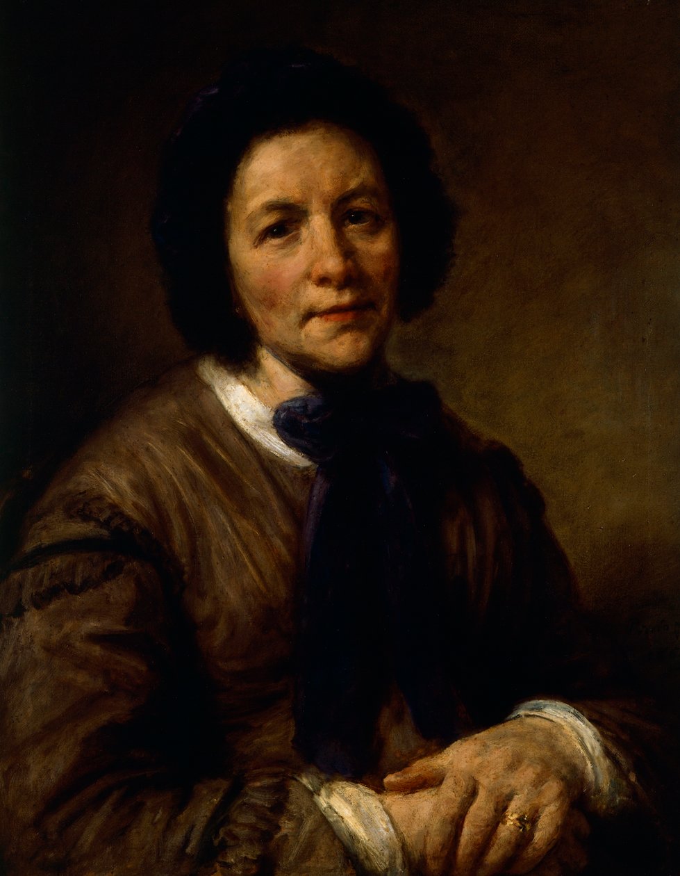Portrait of a Lady, av Giovanni Carnovali, kjent som Piccio (1804-1873) av Giovanni Carnovali