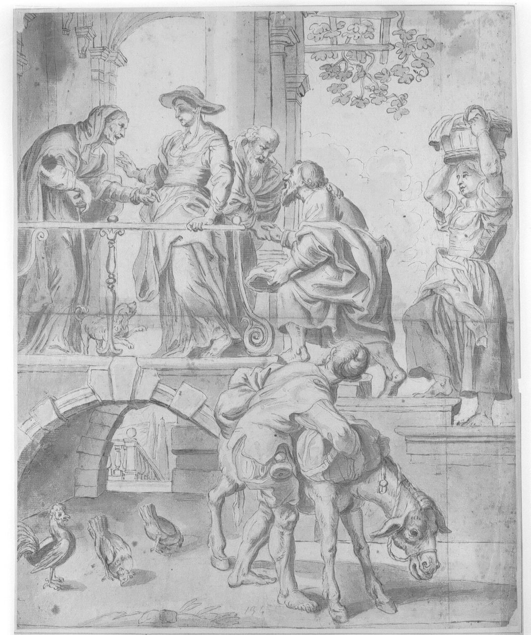 Besøket av Giovanni Agostino Ratti
