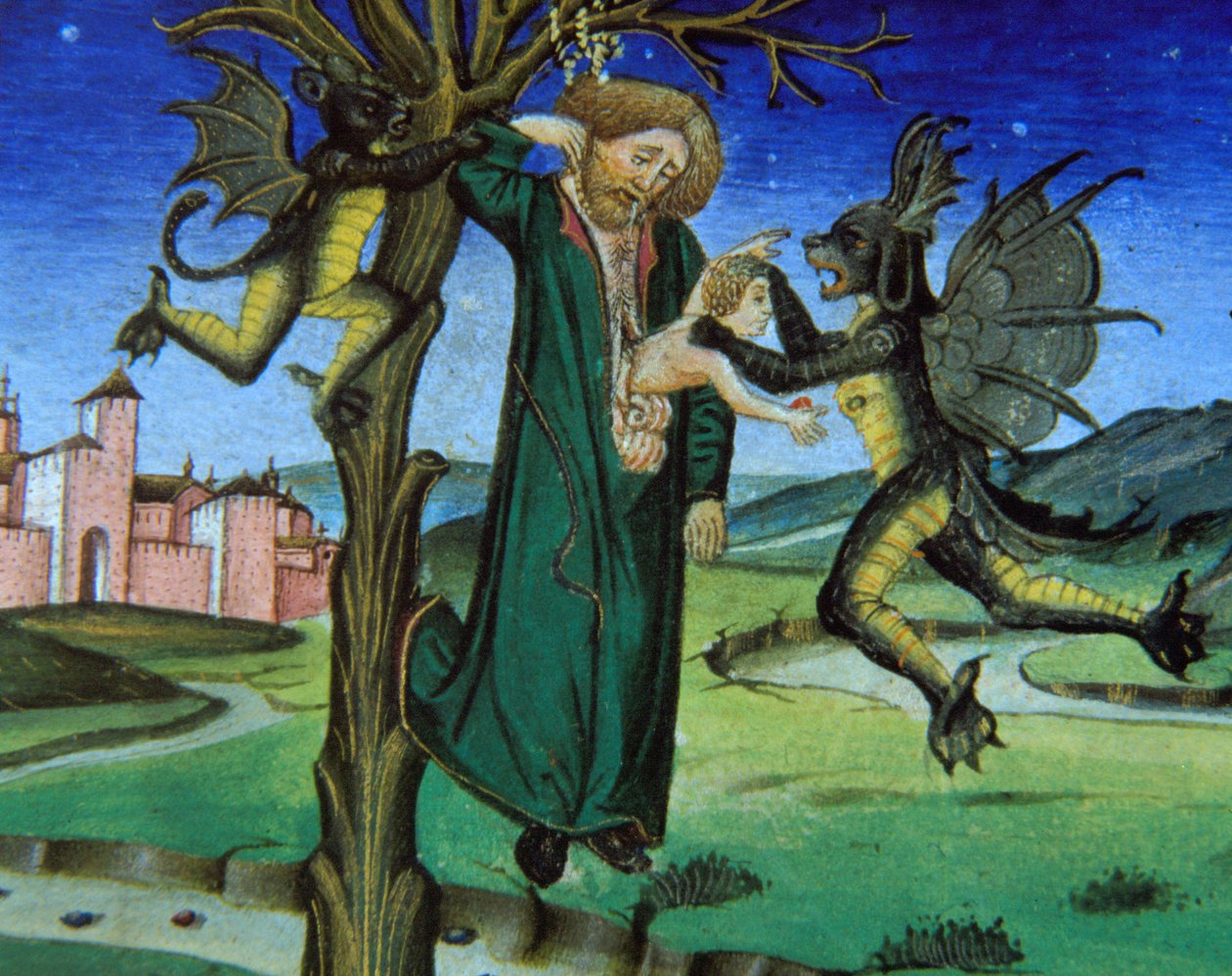 Hangde Judas, Bibelens nye testamente av Giovanni Ambrogio de Predis