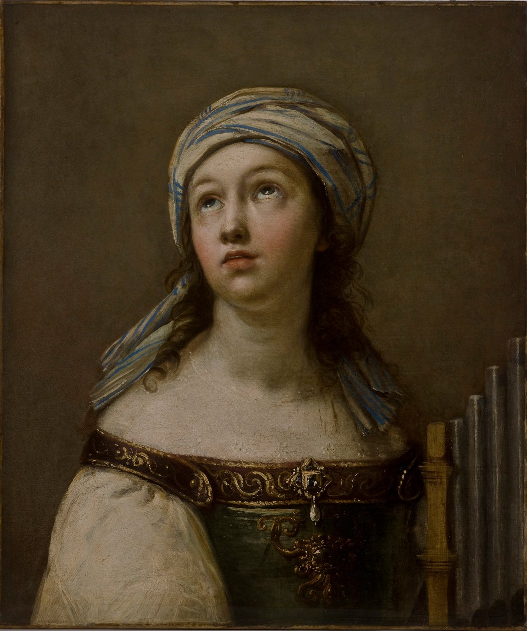 Den hellige Cecilia i ekstase av Giovanni Andrea Sirani